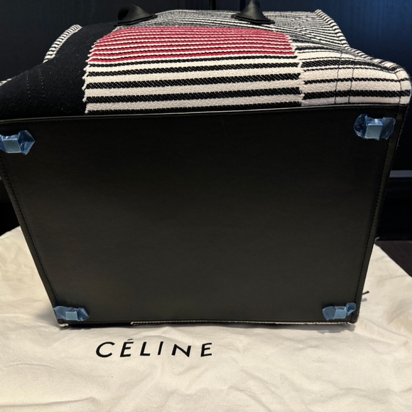 Celine Medium Striped Phantom Luggage Tote - Picture 8 of 10